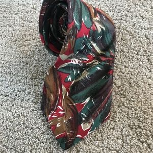 🔴EUC! Hand Sewn Standard Silk Abstract Tie